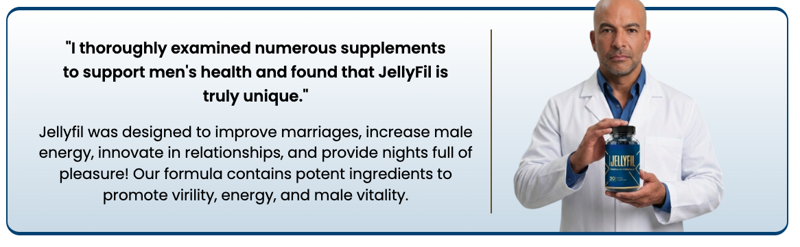 Doctor presentation graphic for JellyFil
