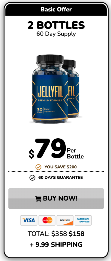 JellyFil 2 bottles package